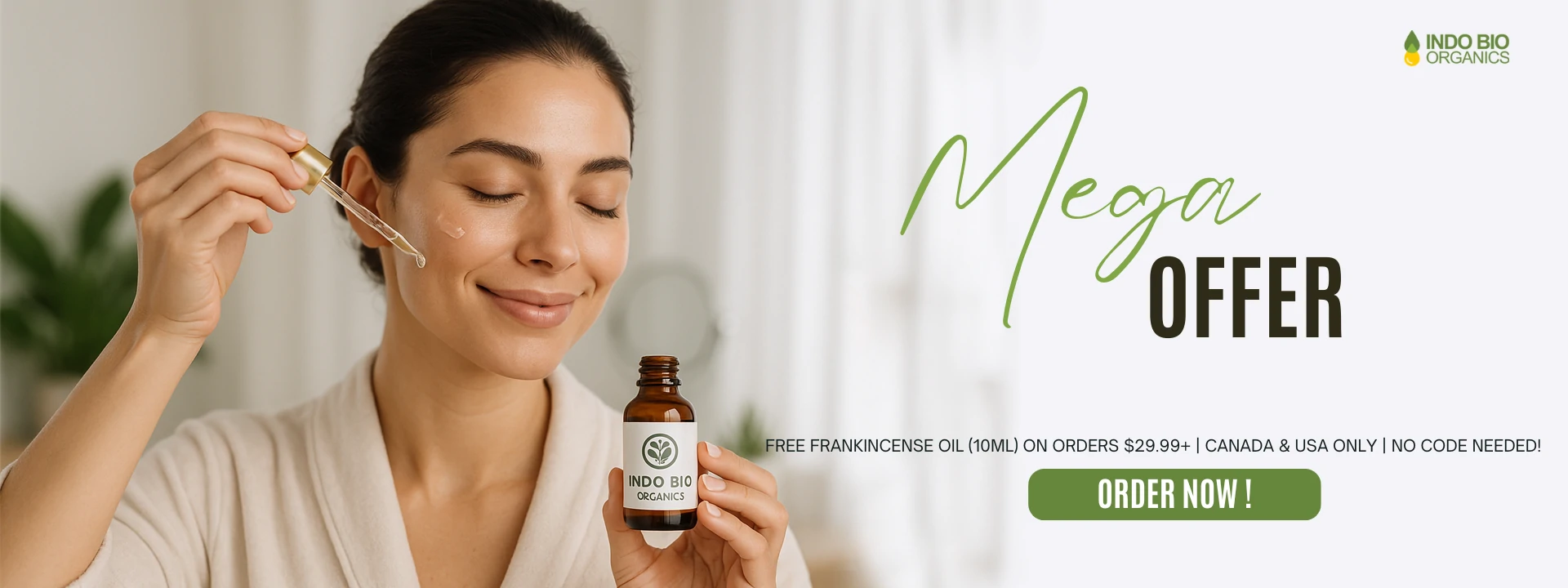 Indo Bio Organics Essential Oils Offer